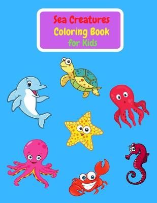 Sea Creatures Coloring Book For Kids By West 9788363848132 (Paperback)