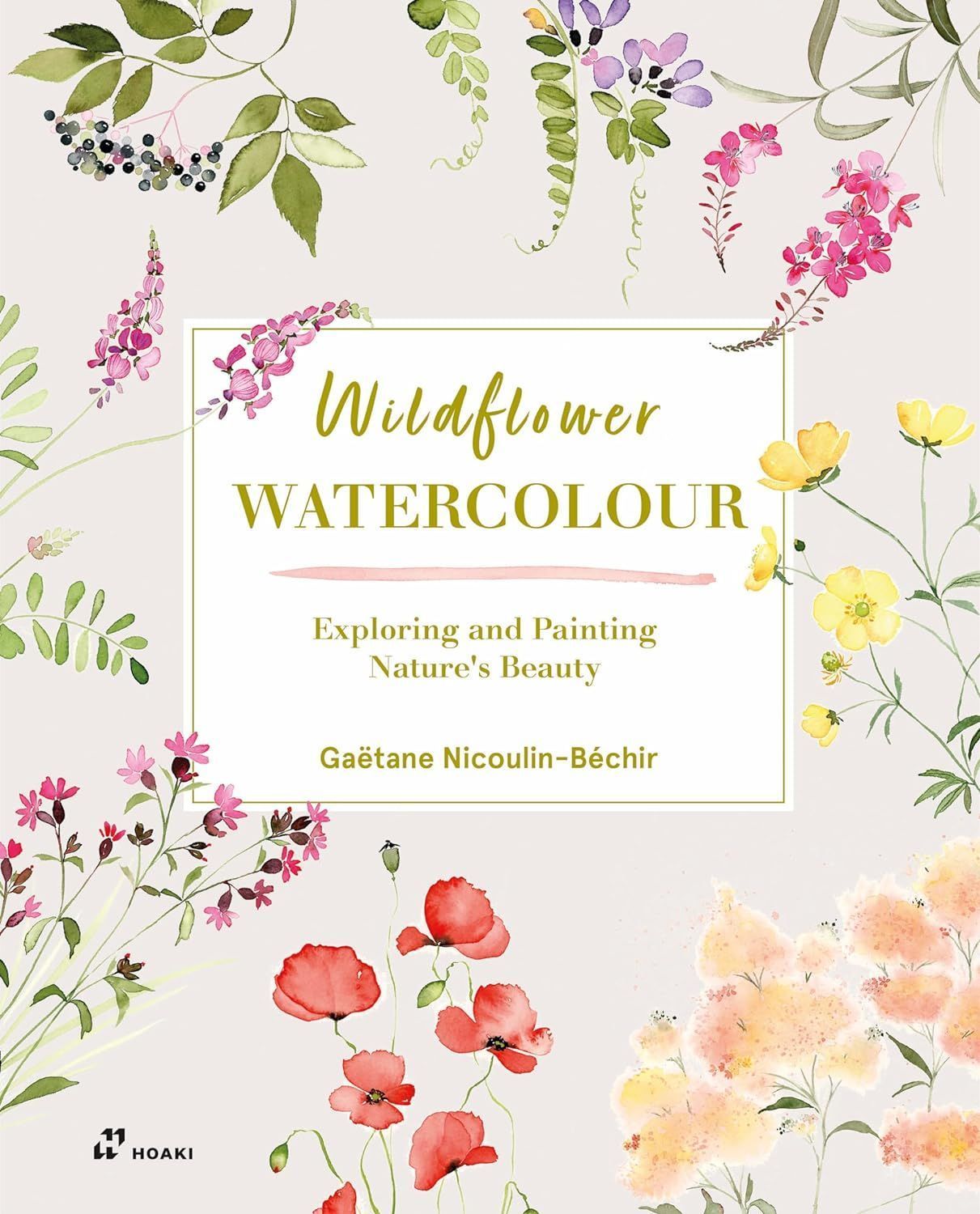 Wildflower Watercolor By Gaëtane Nicoulin-Béchir 9788419220752
