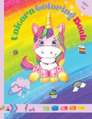 Unicorn Coloring Book By Faith 9788746989759 (Paperback)