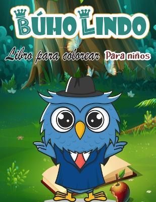 Libro para colorear de búhos para niños By Haynes 9788775850792
