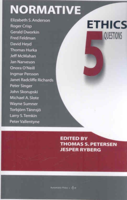 Normative Ethics By Thomas S Petersen 9788792130006 (Paperback)