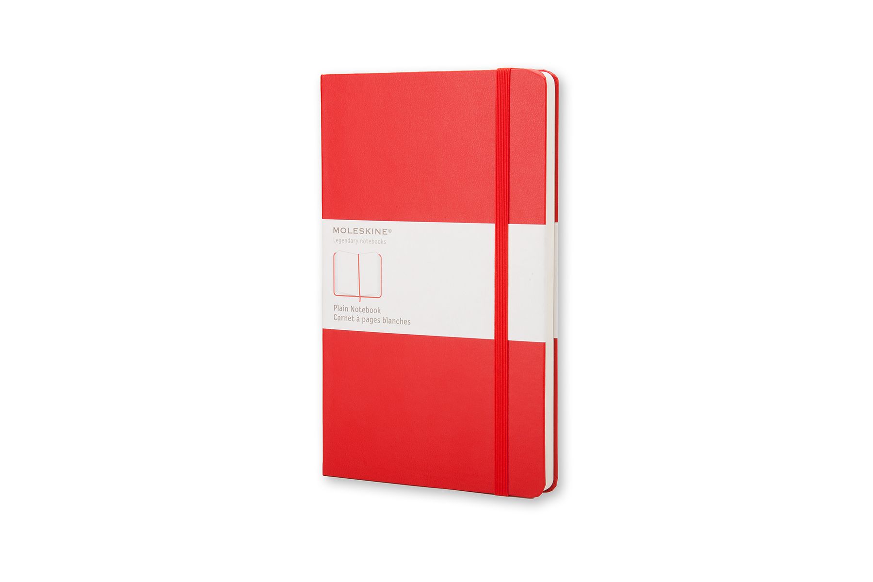 Moleskine Large Plain Hardcover Notebook Scarlet Red By Moleskine