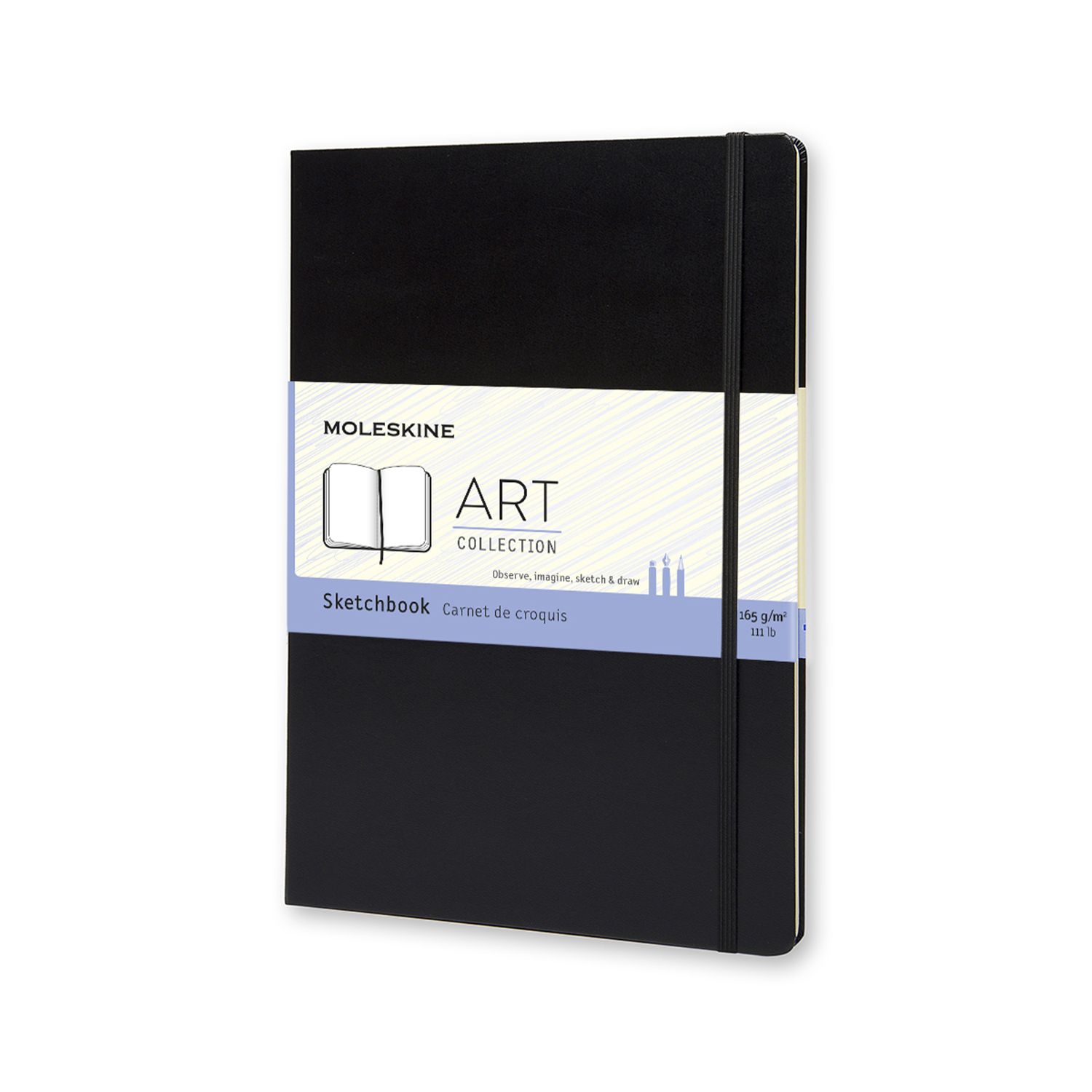 Moleskine A4 Sketchbook Black 9788862931939 (Notebook / blank book)