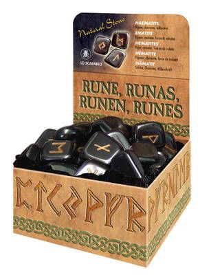 Haematite Runes Bookshelf Edition By Lo Scarabeo 9788865271063