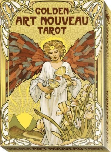 Golden Art Nouveau Tarot Grand Trumps By Giulia F. Massaglia (Cards)