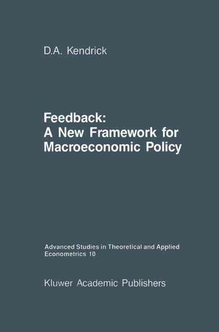 Feedback By David A. Kendrick 9789024735938 (Hardback)