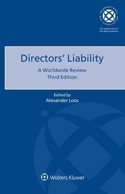Directors' Liability 9789041158352 (Hardback)