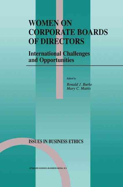 Women on Corporate Boards of Directors 9789048153954 (Paperback)