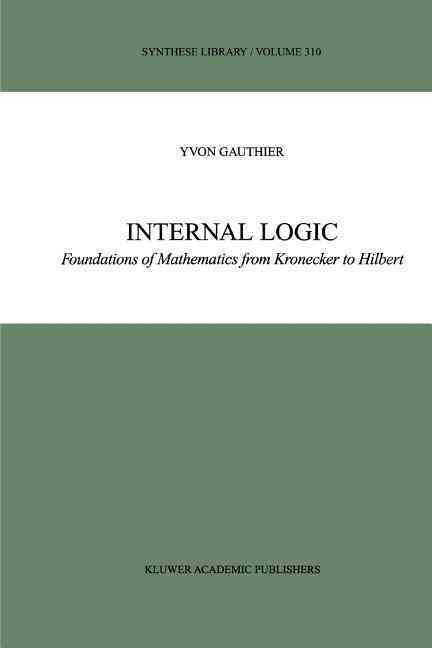 Internal Logic By Yvon Gauthier 9789048160525 (Paperback)