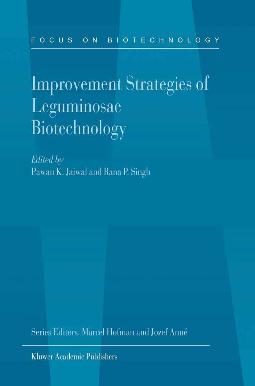 Improvement Strategies of Leguminosae Biotechnology 9789048163311