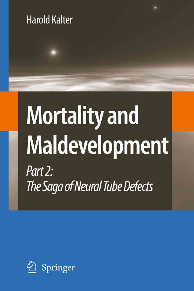 Mortality and Maldevelopment By Harold Kalter 9789048181681