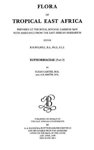 Euphorbiaceae. Pt.2 9789061913382 (Hardback)