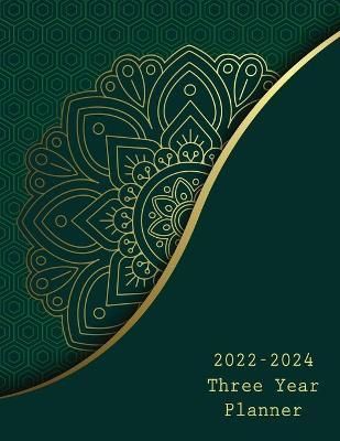 2022-2024 Three Year Planner By James Howard 9789189476806 (Paperback)