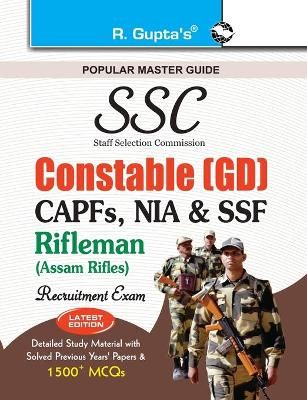 Ssc Constable (Gd) Itbpf/Cisf/Crpf/Bsf/SSB Rifleman 9789350120934