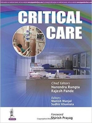 Critical Care By Narendra Rungta 9789351522133 (Paperback)