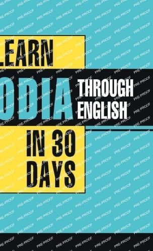 Learn Oriya Through English In 30 Days By Vikal 9789356847057