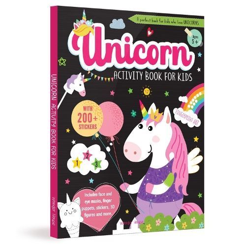 Unicorn Activity Book For Kids By Wonder House Books 9789358563559