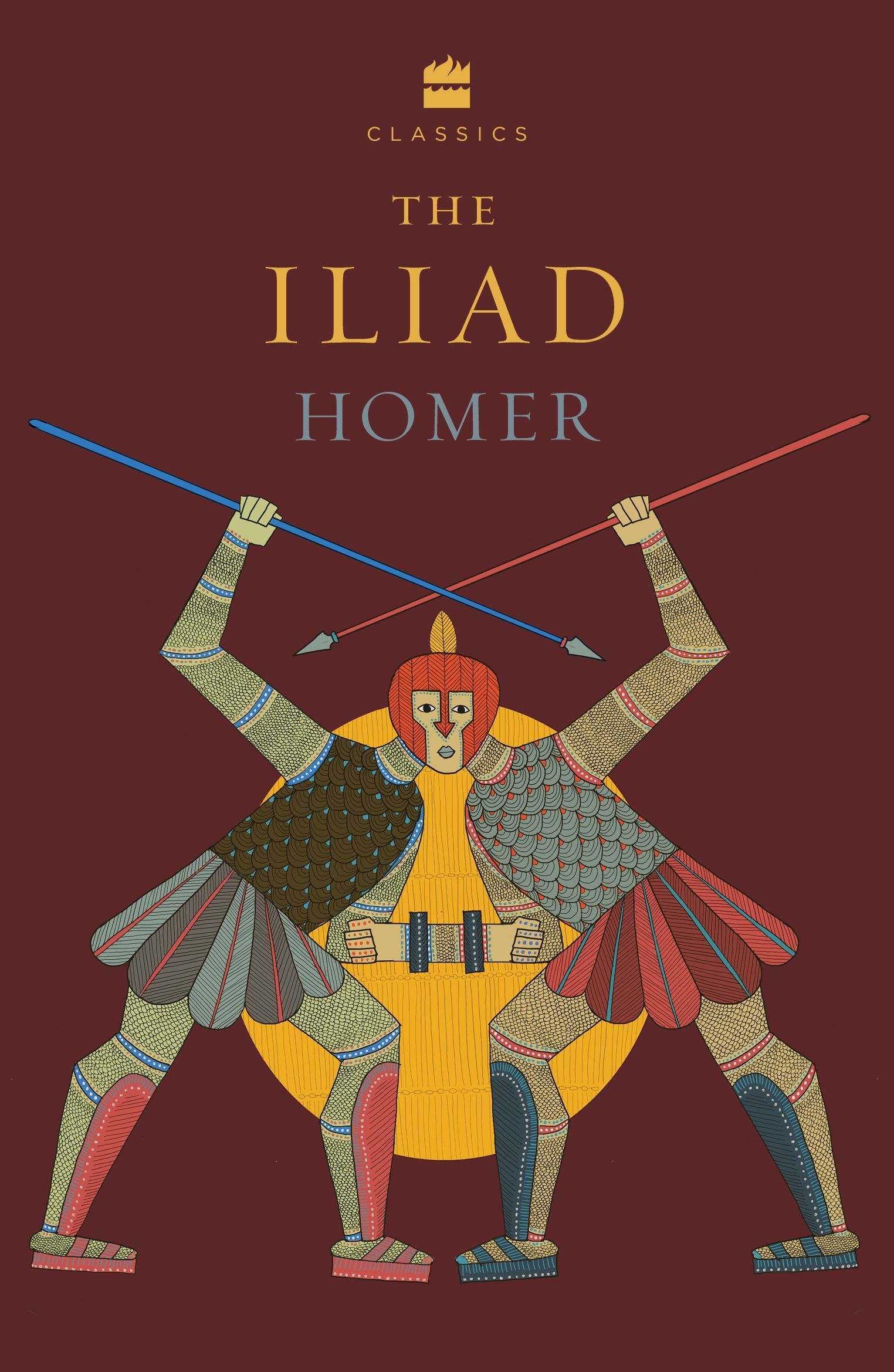 The Iliad By Homer 9789362137364 (Paperback)