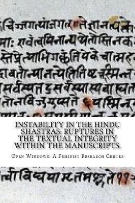 Instability in the Hindu Shastras 9789384281182 (Paperback)