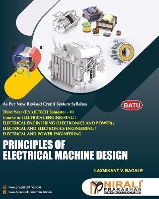 Principles of Electrical Machine Design By Bagale 9789389825930