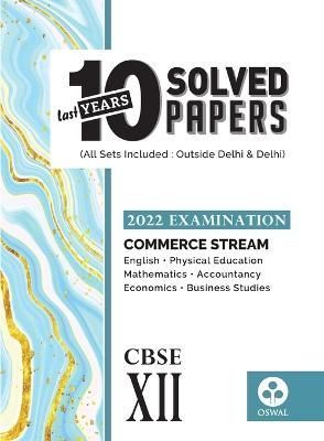 10 Last Years Solved Paperscommerce Stream By Oswal 9789391184582