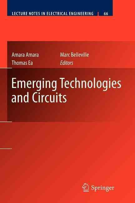 Emerging Technologies and Circuits 9789400733534 (Paperback)