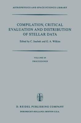 Compilation, Critical Evaluation and Distribution of Stellar Data