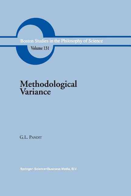 Methodological Variance By G.L. Pandit 9789401054003 (Paperback)