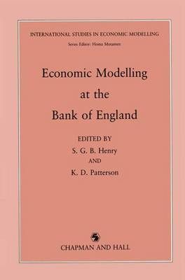 Economic Modelling at the Bank of England By Henry, G. B. (Paperback)