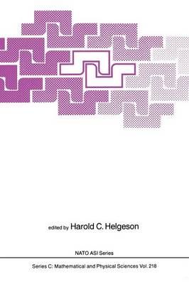 Chemical Transport in Metasomatic Processes By Helgeson, Harold C.