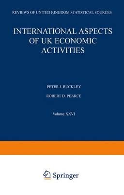 International Aspects of UK Economic Activities 9789401169547