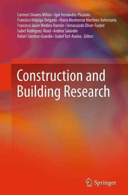 Construction and Building Research 9789402401691 (Paperback)