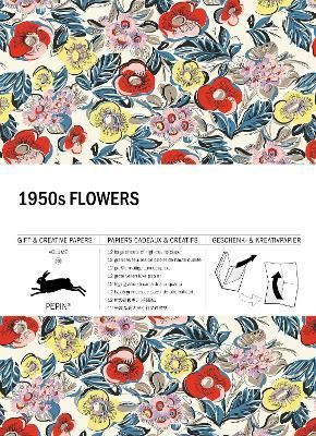 1950S Flowers: Gift & Creative Paper Book Vol 108 By Pepin Press