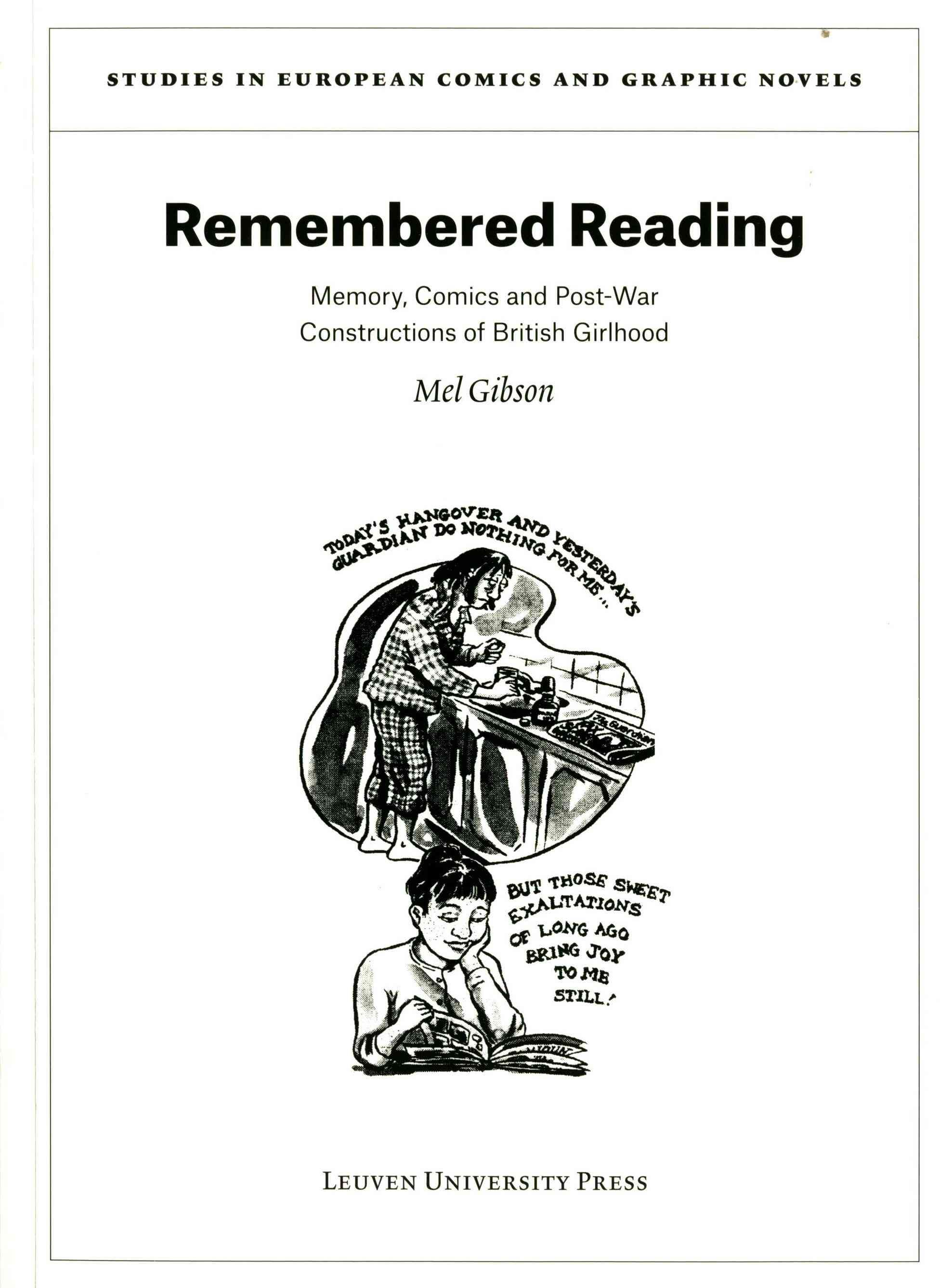 Remembered Reading By Mel Gibson 9789462700307 (Paperback)