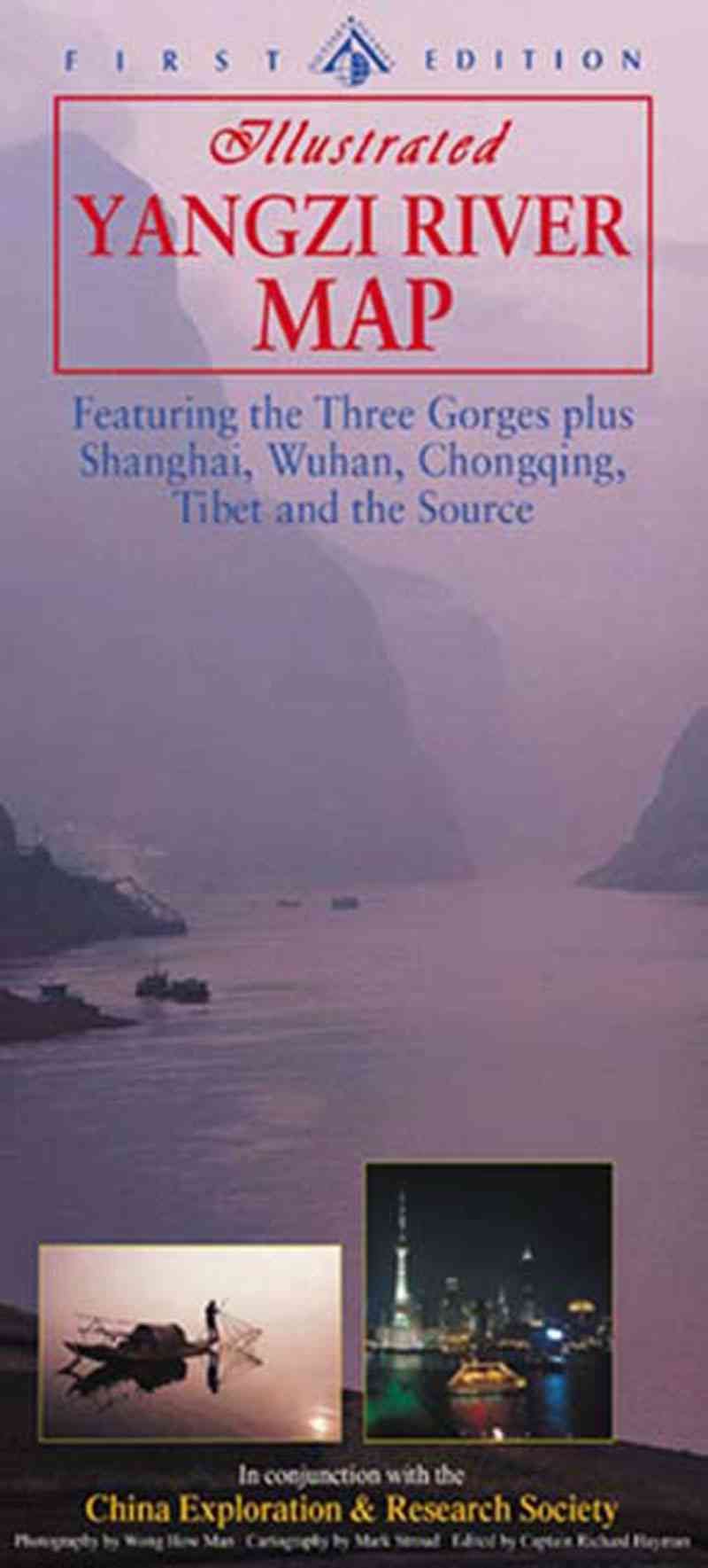Yangzi River Map By Richard Hayman, Mark Stroud 9789622177154