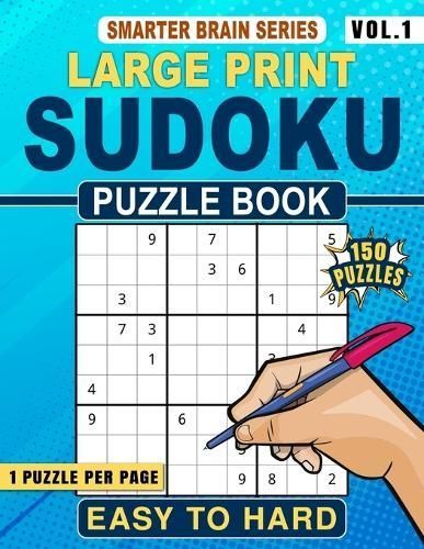 Extra Large Print Sudoku Puzzle Book Easy to Hard By Rhys Stayden
