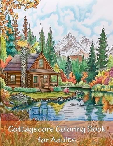 Cottagecore Coloring Book For Adults By Earl James 9789787896907
