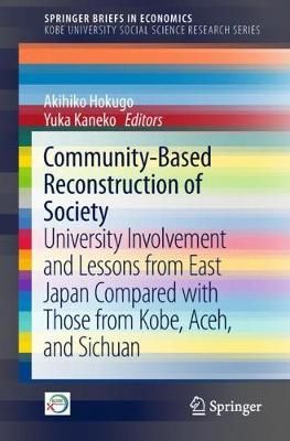 Community-Based Reconstruction of Society 9789811054624 (Paperback)
