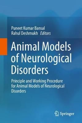 Animal Models of Neurological Disorders 9789811059803 (Hardback)