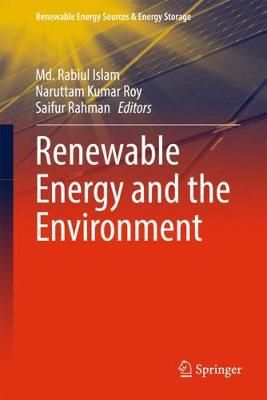Renewable Energy and the Environment 9789811072864 (Hardback)