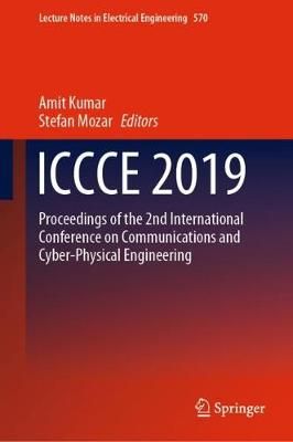 ICCCE 2019 By Amit Kumar (editor), Stefan Mozar (editor) 9789811387142