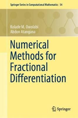 Numerical Methods for Fractional Differentiation 9789811500978