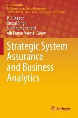 Strategic System Assurance and Business Analytics 9789811536496
