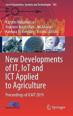 New Developments of IT, IoT and ICT Applied to Agriculture (Hardback)