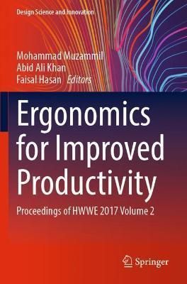 Ergonomics for Improved Productivity Volume 2 9789811622311