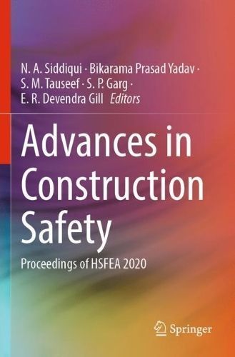 Advances in Construction Safety 9789811940033 (Paperback)