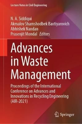 Advances in Waste Management 9789811975059 (Hardback)