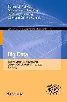 Big Data By CCF BigData (Conference), Tianrui Li (editor) (Paperback)
