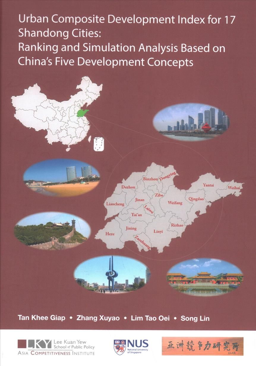 Urban Composite Development Index for 17 Shandong Cities 9789813272330