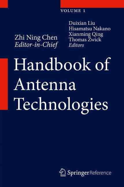 Handbook of Antenna Technologies 9789814560436 (Paperback)